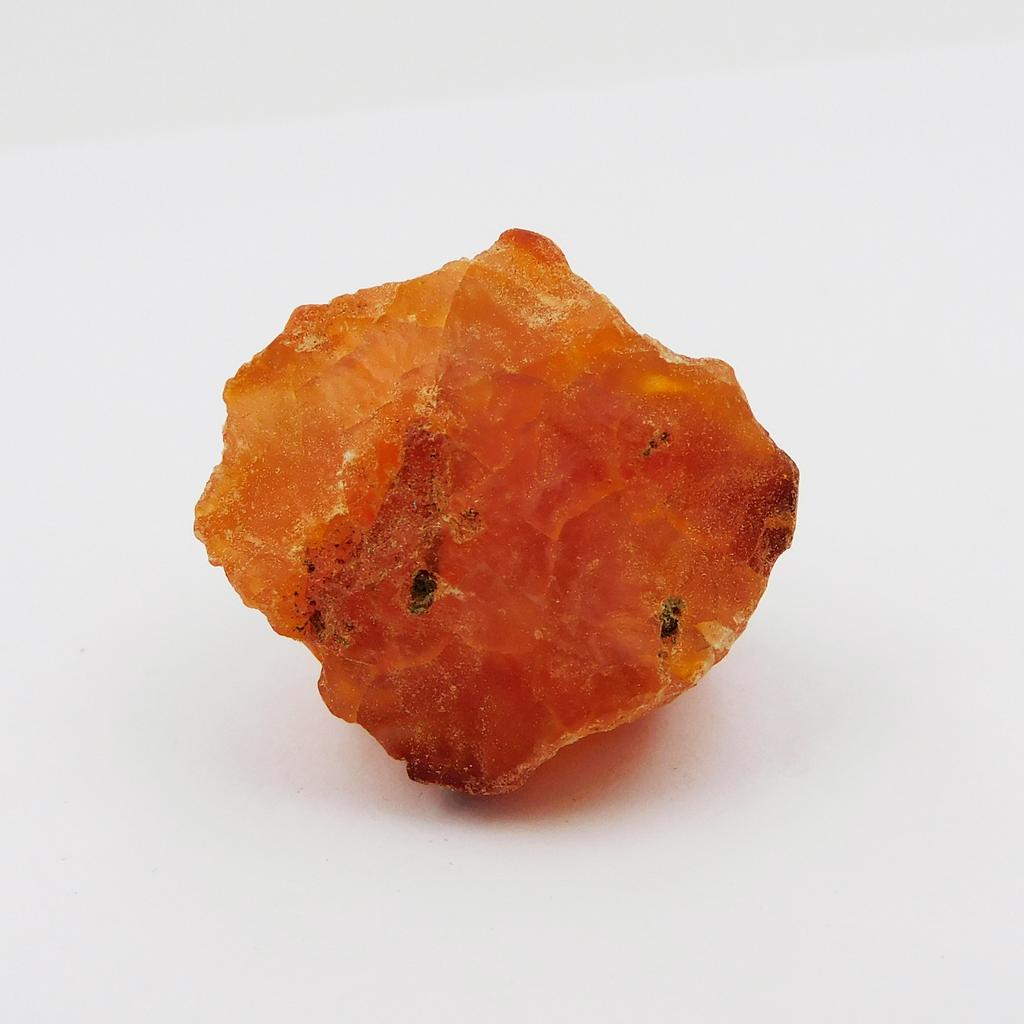 Natural Orange Sapphire Loose Gemstone 57 Ct Uncut Rough September Birthstone for Gem Collections