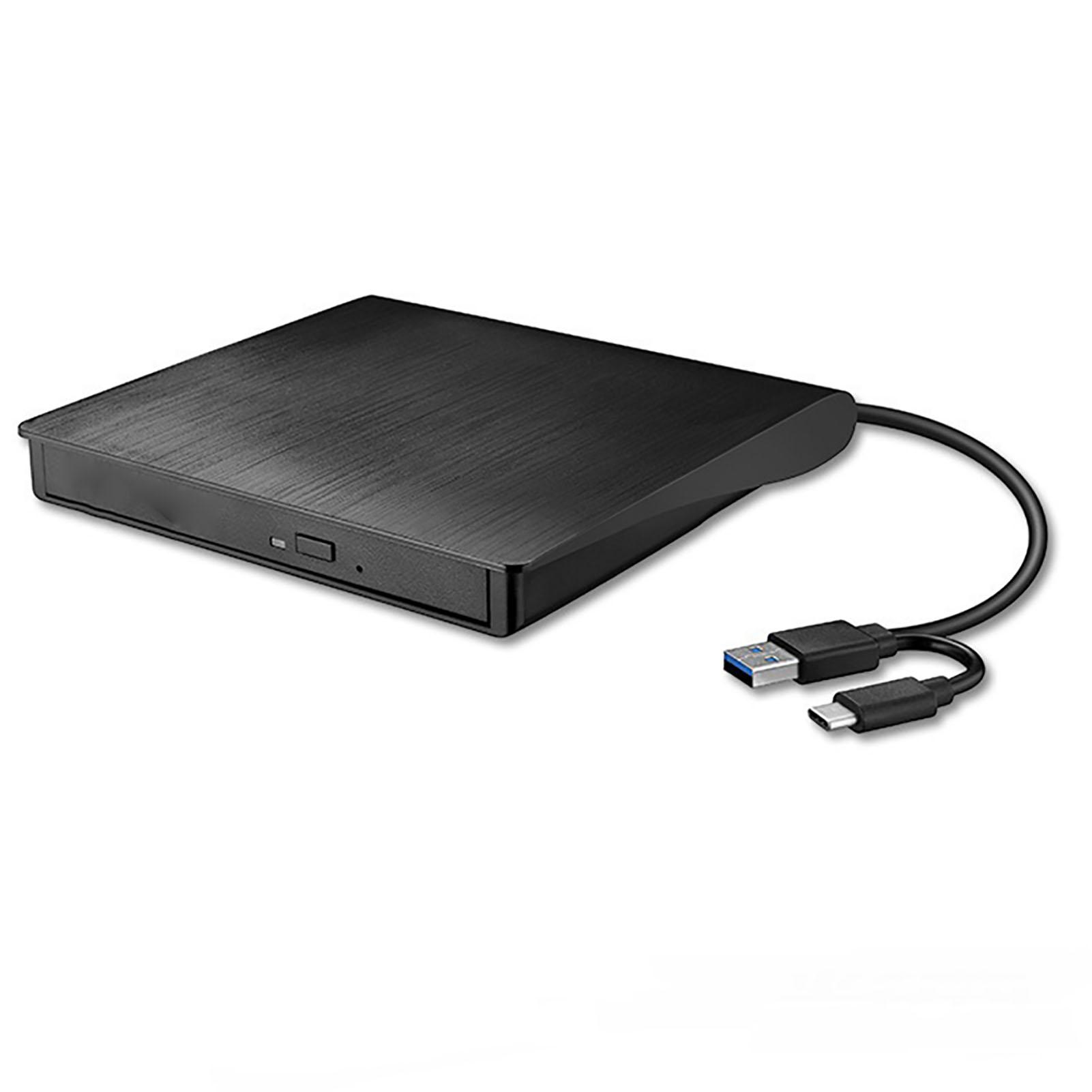 

DVD Drive USB3.0 TYPE C Dual Interface Universal Tray Type External Optical Drive DVD Player CD