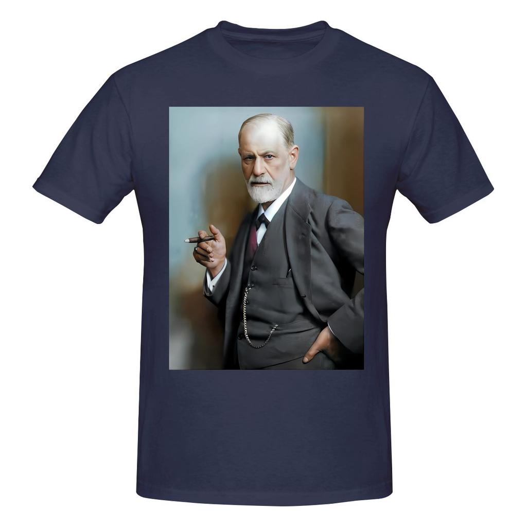 Funny Sigmund Freud 1921 Unisexs Printed TShirt Unisex T shirtBasketball