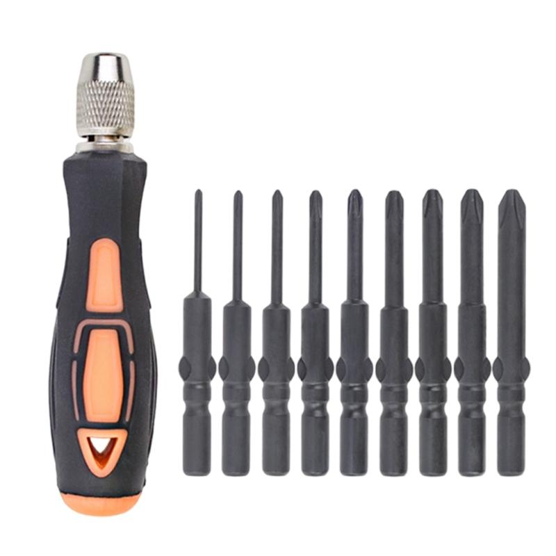 Professional Electric Screwdriver Bit 5mm Round Shanks 60mm Length Steel Sturdy Magnetic Screwdriver Bit