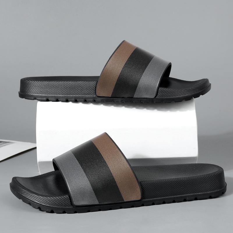 Men's New Slippers Beach Sandals Summer Lightweight Non-slip Outdoor Plus Size Fashion Shoes EVA Design Men's Shoes Size 39-48