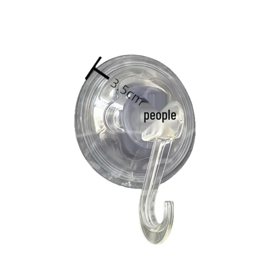 Enhanced Multi-Purpose Suction Hook for Kitchen & Bathroom - No Nails Required, Strong Adhesion to Tiles