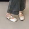 Mules Baotou pour femmes à porter au printemps, nouvelles semelles souples, confortables et polyvalentes, semelles plates, Mary Jane, mules cool