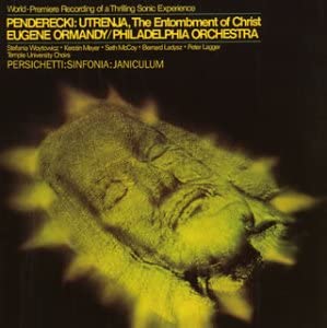 

CD ORMANDY (EUGENE), PHILADELPHIA ORCH - Pendertsuki: Utrennya-The Entombmen BVCC38303 Japan Classical Used