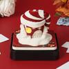 2025 Time Piece Calendar with LED Light Christmas Creative Desk Calendar Gift for Christmas Housewarming Desktop Decoration