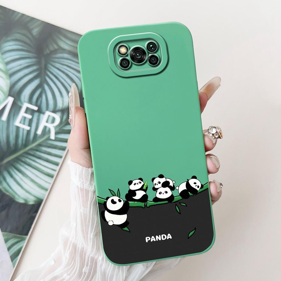 For Xiaomi Poco X3 NFC Case PocoX3 Pro Cute Funny Cartoon Cover Soft Silicone Case For Xiaomi Poco X3 Pro PocoX3 NFC Shell Coque