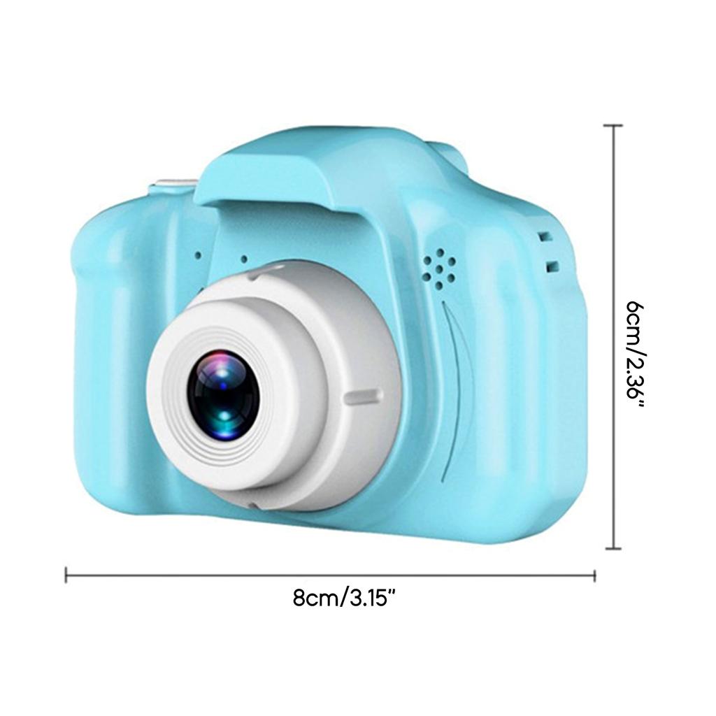 Kids Camera 2inches Screen 13Million Pixels Selfie Digital Cam- for 4 To 12Year Old Girl Boy Christmas Birthday Gift Toy