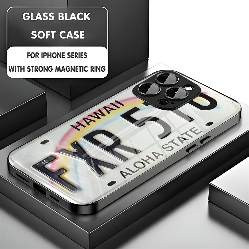 Back To The Future OUTATIME Handyhülle Für Iphone 17 16 15 14 13 11 12 Pro Max Mini Plus Magnetische Glas-Handyhülle