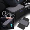 POO33 Car Armrest Box Pad Leather Auto Armrest Mat Accessories For BMW 1 3 5 7 Serie X1 X3 X4 X5 F10 F15 F16 E30 E39 F18 F25 M3 M4 E34