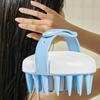 Scalp Massager Shampoo Brush Portable Scalp Massaging Brush Head Scrubber Massage Tool For Men Women Portable Hair Washing Comb