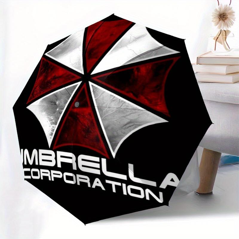 Umbrella Corporation Logo Aufkleber - Offizielles MerchandiseUmbrellaTragbarer 3-fach Kompakter Regenschirm für Damen & Herren Geschenk