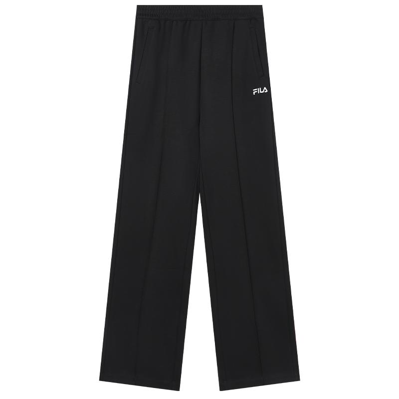 

FILA 2023 Autumn New French Logo Woven Straight Leg Casual Pants Men Pants Deep-Black F11W338603FBK M