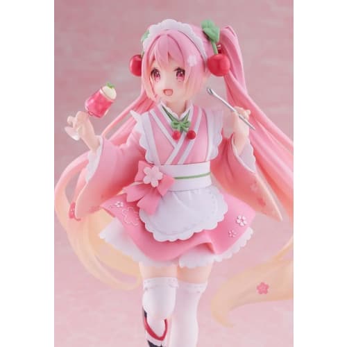 Taito Sakura Miku Coreful Figure - Original Japanese-style Cafe Ver.