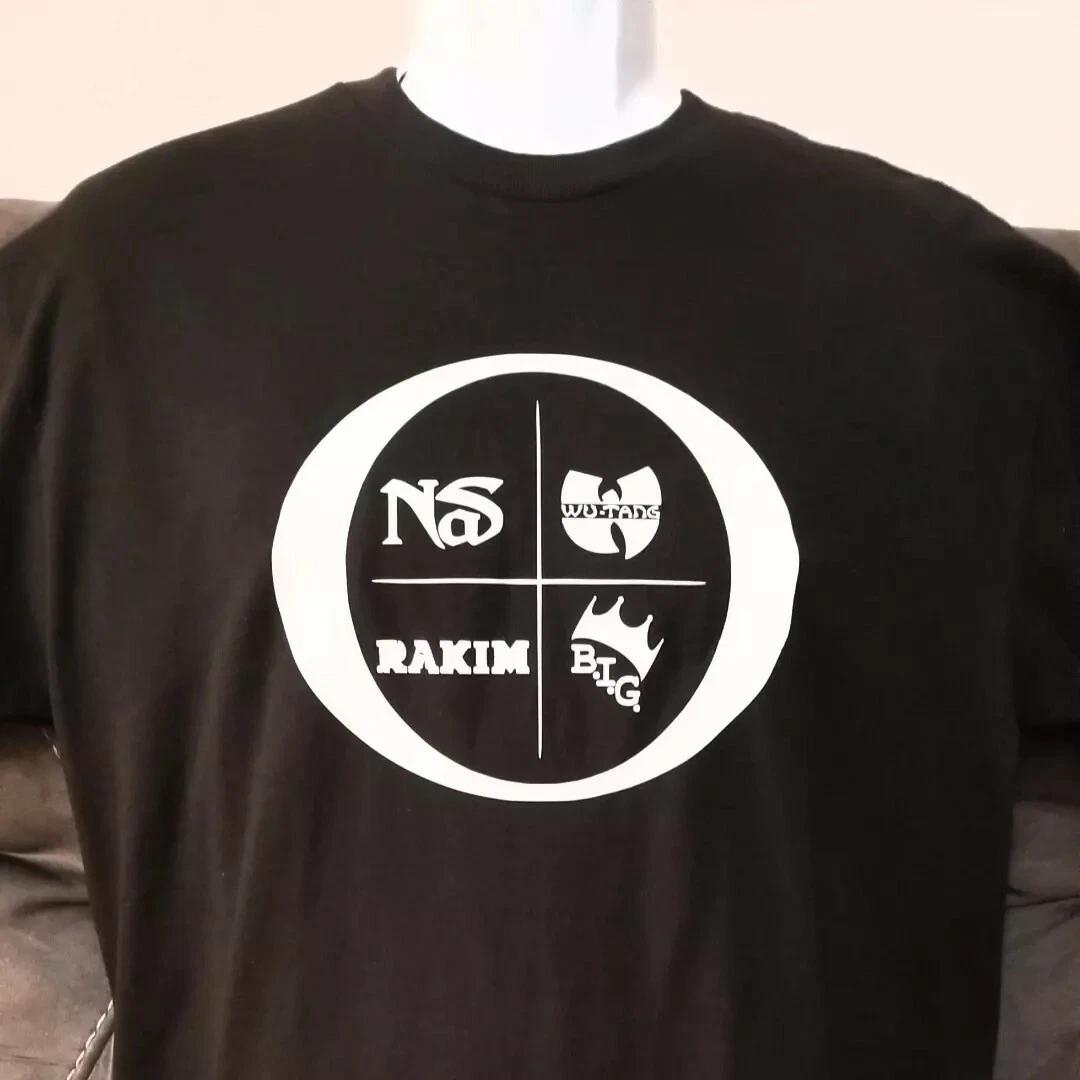 

Ozark Hip Hop Tshirt! Nas Wutang Rakim Notorious Big! Glow logo Additional sizes S