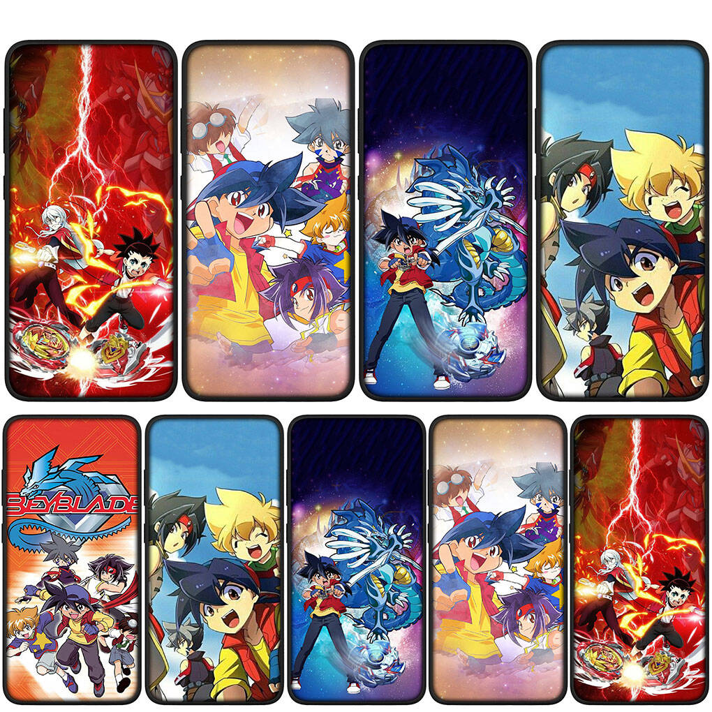 Für Samsung Galaxy S25 S24 S23 S22 Ultra FE Plus A37 A57 A56 A55 A06 A16 A15 A36 A26 A35 A05 A25 A54 A34 Handyhülle Süßes Beyblade Burst Finish Cover