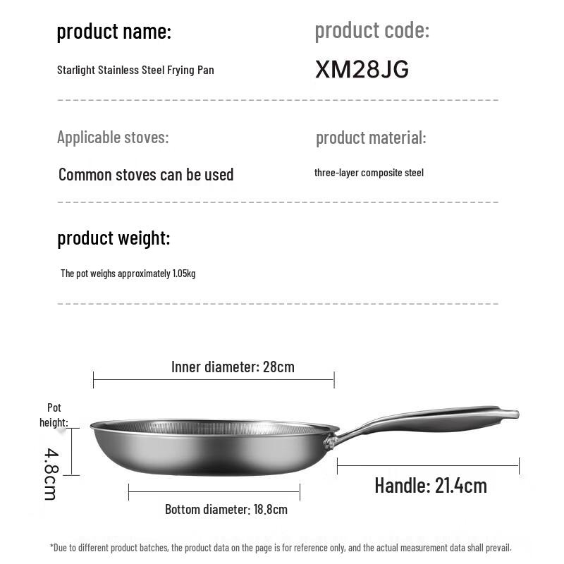 COOKER KING Star Series Frying Pan