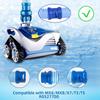 6 Pack Premium R0527700 Pool Cleaning Vacuum Hoses, Fast Twist Lock Hose Replacement Kit Compatible
