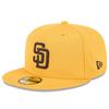 [New Era] 7-38 (approx. 58.7 cm) 2025 Spring Camp Model Cap Overseas Import 59FIFTY San Diego Padres 2025 MLB SPRING TRAINING BP FITTED CAP GOLD SAN