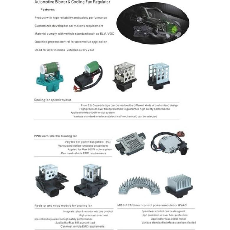 Blower Motor Resistor Control Module Compatible with 96-05 Astro / 96-05 Safari