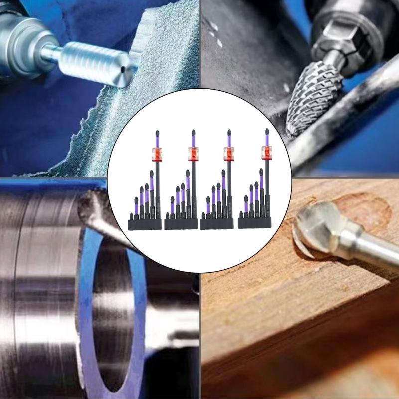 Impact Driver Bit Set Magnetic Screwdriver Bit for Efficient Screw Handling in DIY and Professional Projects
