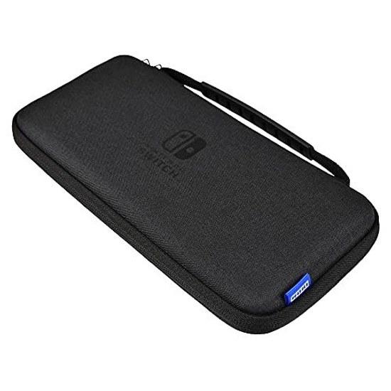 Nintendo Licensed Product Slim Hard Pouch Plus Switch Black OLED Model Compatible