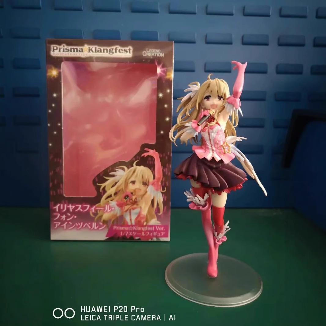 

24СМ Аниме Fate Kaleid liner Фигурка Ильясвиль фон Айнцберн Крутая Поющая Идол Модель Игрушки Подарки Коллекция Акционные Украшения ПВХ With box