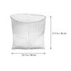 Metal Mesh Bag Stainless Steel Plant Root Protectors For Garden Flower Vegetable Protection Anti-Rat Gopher Vole Barrier