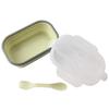 Portable Silicone Food Container Collapsible Bowl Lunch Bento Storage Box Holder