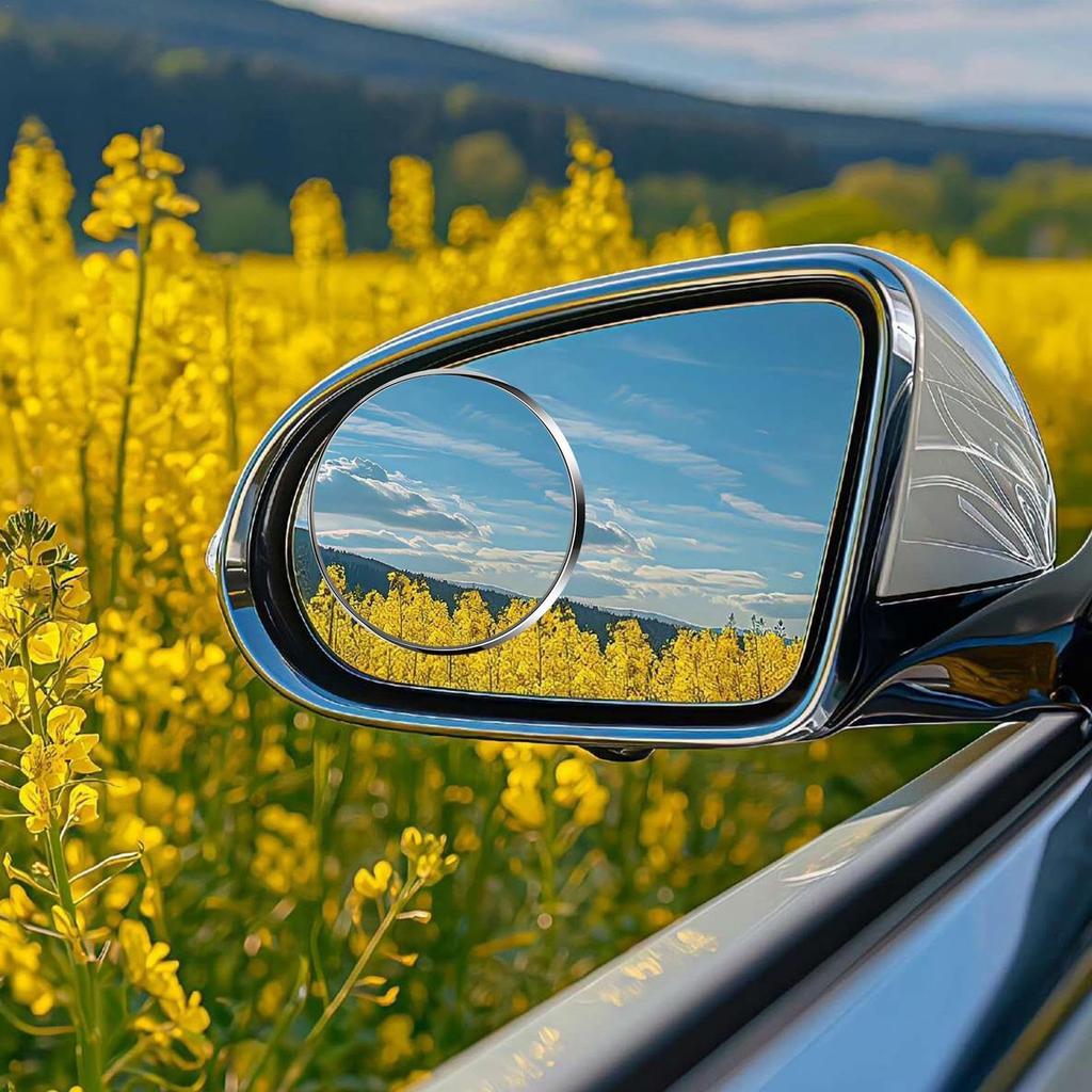 Car Convex Mirror, Car Blind Spot Mirror | 2 Convex Mirror Blind Spot for