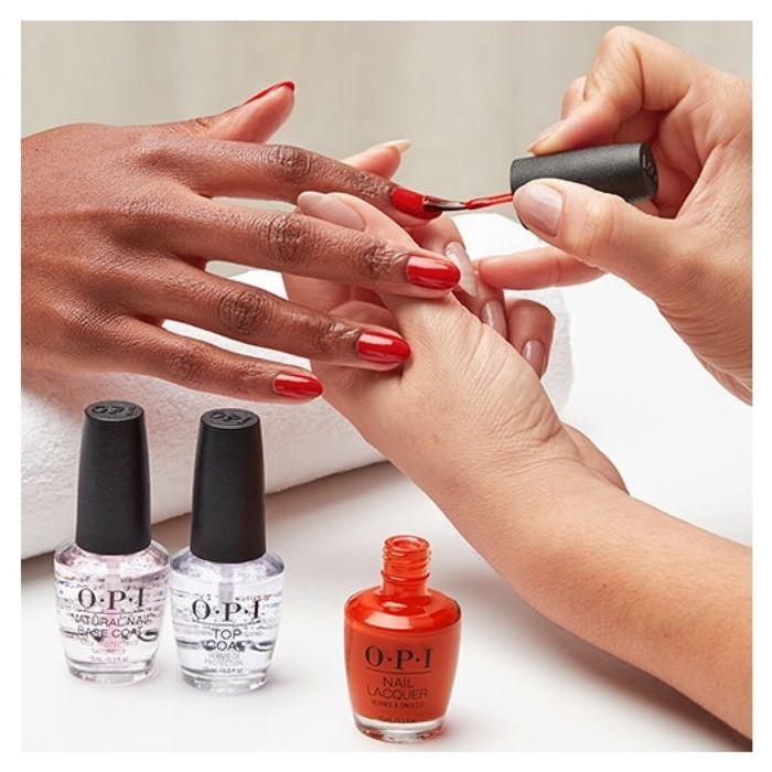 Podkladový lak - OPI - Natural Nail Base Coat - Přírodní ochranný podkladový lak - 15ml