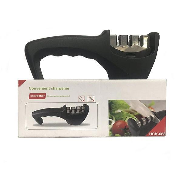 Whetstone Knife & Scissors Sharpener: Fast, Fine Household Kitchen Tool