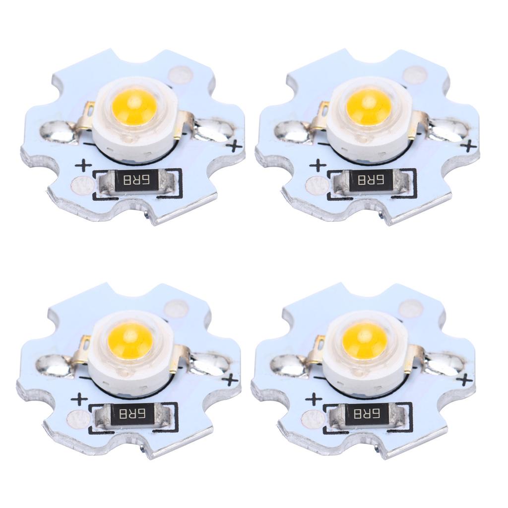25Pcs 5V LED Chips 200LM 1W High Power LED Lamp Beads for DIY Lighting Fixtures