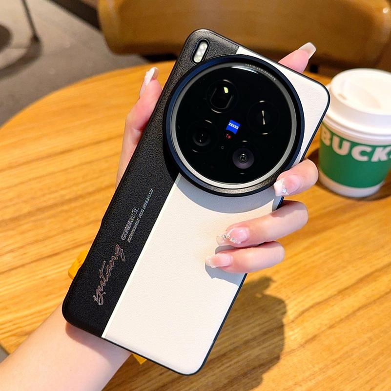 

Ночная Молния Флуоресцентная Линия Двухпигментный Кожаный Чехол Для VIVO X200 Ultra X200s X200 Pro mini X100S Pro Защитная Крышка для Объектива vivo X200 Pro