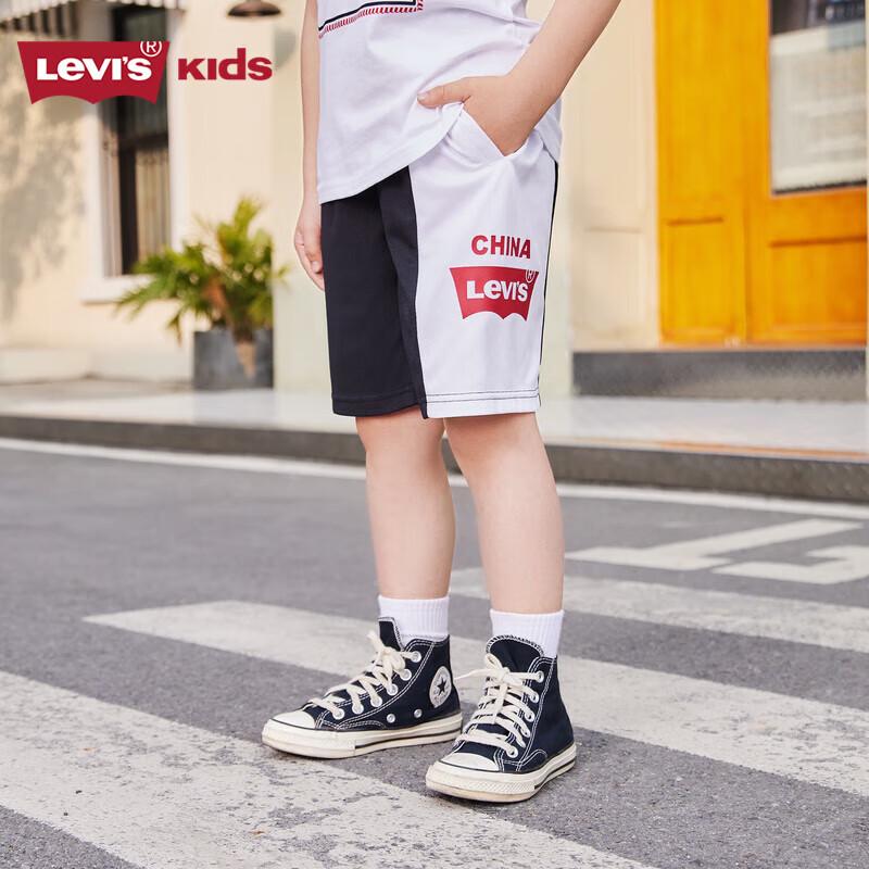 LEVI S Boys  Summer Patchwork Casual Shorts L