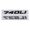ABS Car Sticker Trunk Emblem Badge Fender Side Decals for BMW 520Li 528Li 530Li 730Li 740Li 750Li Letters Decoration