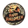 Elegant Wooden Halloween Porch Sign Wood Witch Pattern Seasonal Door Decoration Plaque For Outdoor Indoor Holiday Party