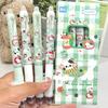 4Pcs/Set Kawaii Erasable Gel Pen 0.5Mm Blue And Black Ink Quick Dry Smooth Writing Pens School Office Stationery