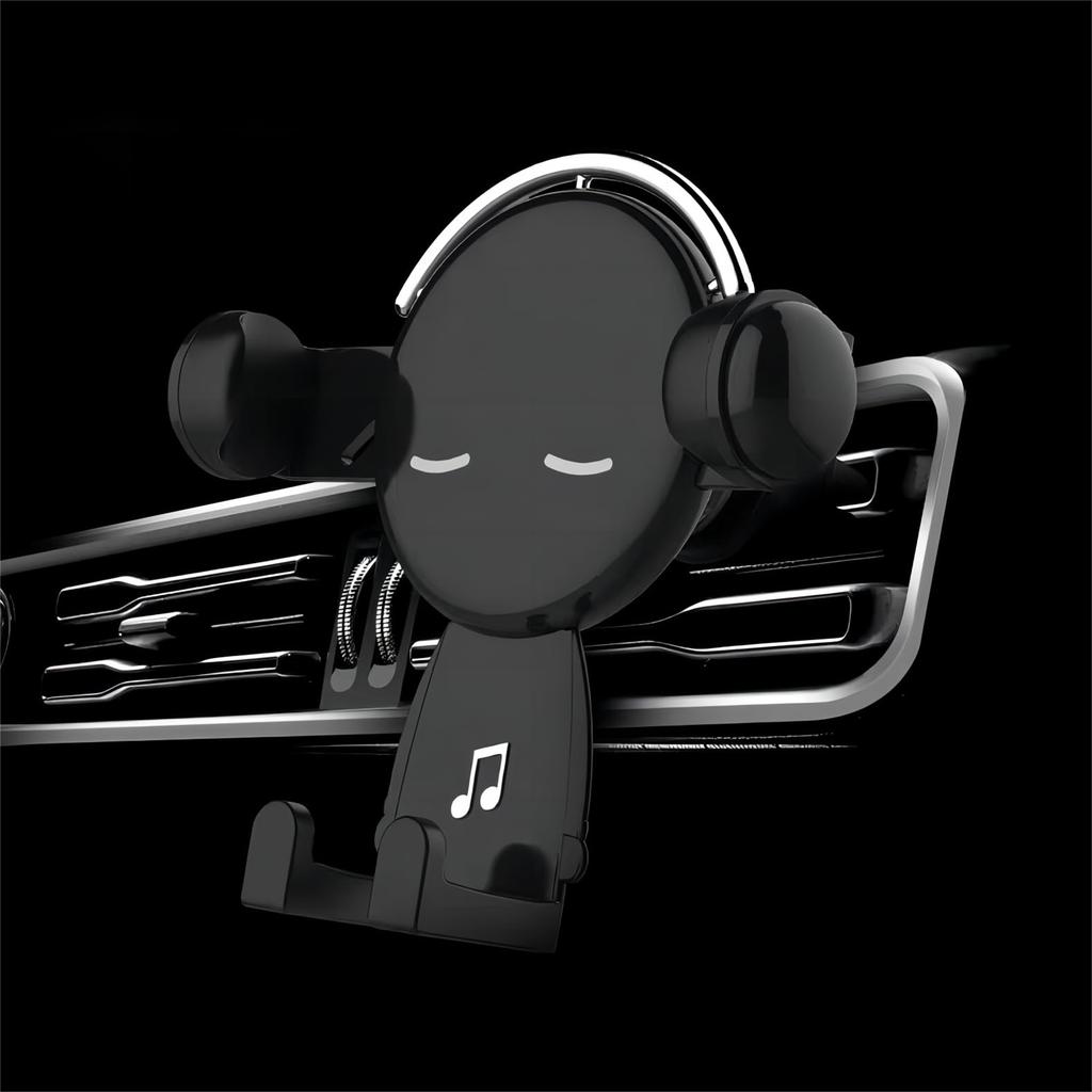 Uchwyt na telefon - Uniwersalny Uroczy Kreskówkowy Design - Wielofunkcyjny Uchwyt do Wentylacji do Nawigacji – Zacisk z Haczykowatym Końcem