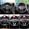 Auto Lenkradabdeckung Zierleiste Für Benz A B C CLA CLS E GLA GLC GLE Klasse W176 W246 W205 W117 W218 W213 W156 X253 W292 W166 W448
