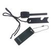 Mini Flint Waterproof Fire Starter Magnesium Flint Stone With Whistle Survival Outdoor Camping Survival Equipment