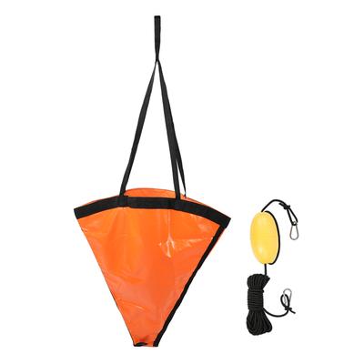 32 tum Kraftig Hållbar PVC Orange Båtförtöjningskit Yacht Gummijolle Kajak Kanot Drivankare