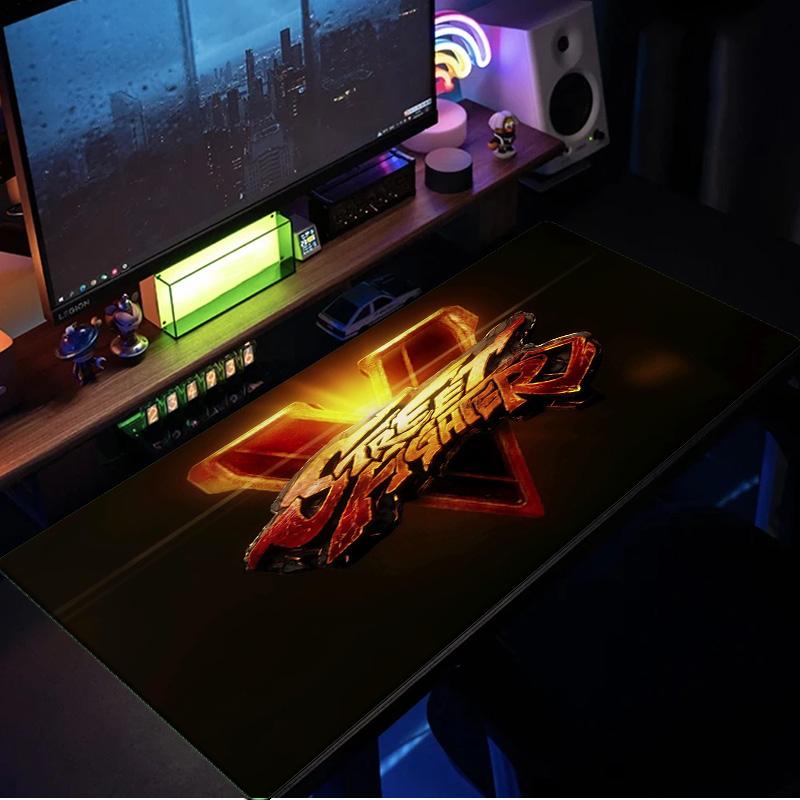 Fighter game Mouse Pad, Rubber Base, Mouse Pad for Gamers and Office Use, Gaming Desk , Easy To Clean Mat Christmas fan gifts