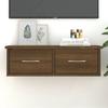 VidaXL Wall Cabinet Brown Oak 60x26x18.5 Cm Engineered Wood 815080