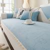 Cojines   Autumn Living Room Sofa Non-slip Lacework Sofa Cushion Couch Covers Mat Slipcover Funda Sofa Mats