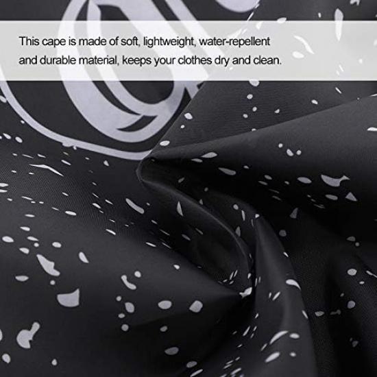 Парикмахерский пеньюар, Профессиональный пеньюар для стрижки, Пеньюар для стрижки взрослых, Маслостойкий антистатический пеньюар для парикмахерской, Не прилипает к волосам, Легкий