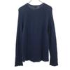 ARMANI EXCHANGE 90s Old Long sleeve sweater L Navy system knit Women Used