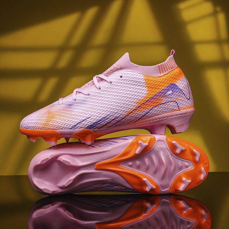 New children's football shoes male and female adult students game training tf broken nails AG long artificial flat