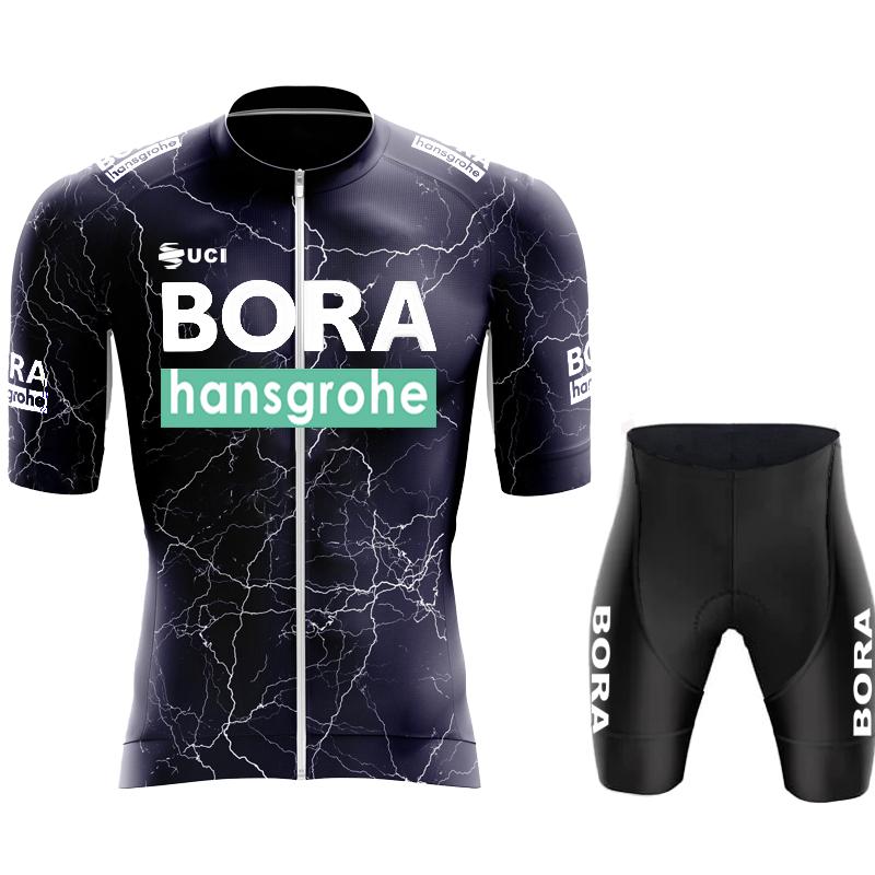 Mens Cycling Clothes Pants Man UCI BORA Men's Outfit Set 2026 Suit Summer Jersey Shorts Blouse Bike Mtb Uniforms Sportswear Pro