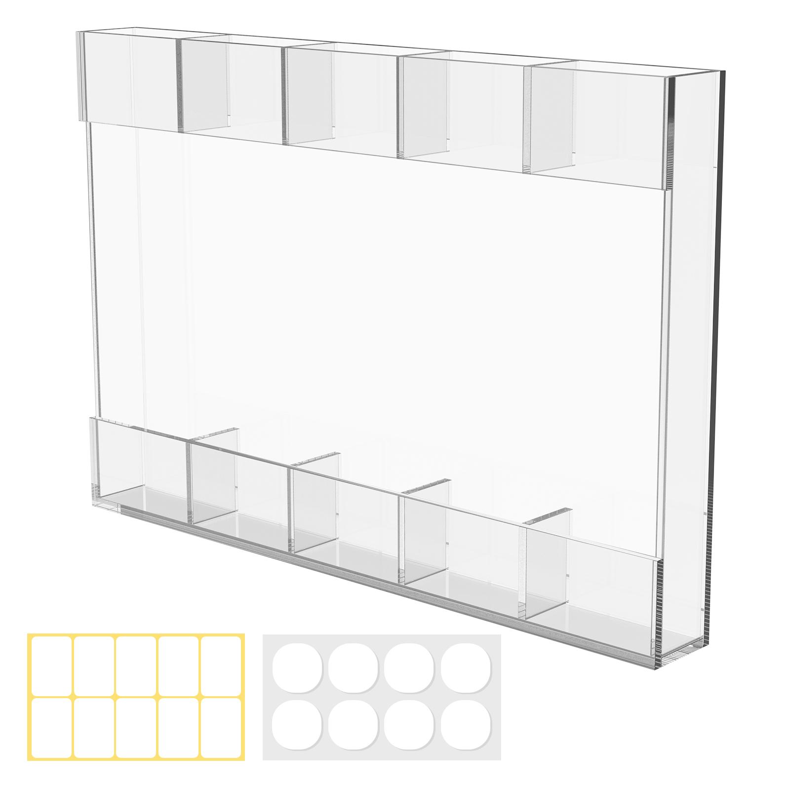 

Drinking Straw Holder Organizer No Drilling Cabinet Door Mounted Acrylic Kitchen Chopstick Restaurant Straw Storage Rack