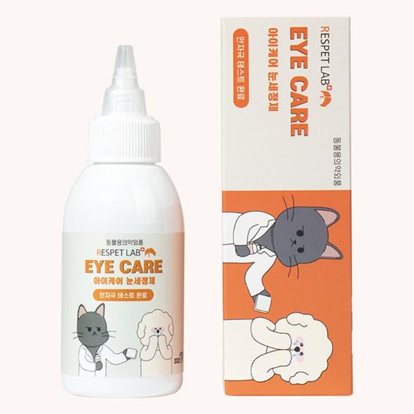

Гипоаллергенное очищающее средство для глаз Lispet Pet Eye Care, корейский шампунь для домашних животных